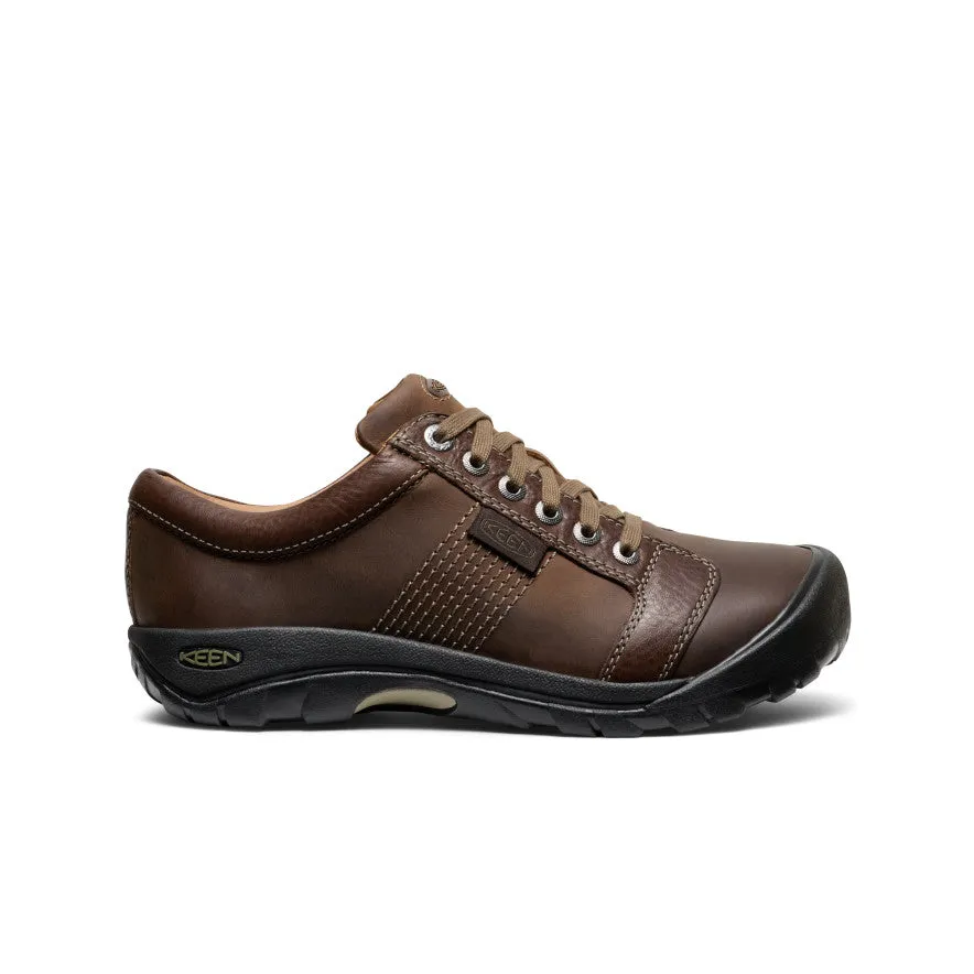 Men's Austin Shoe Wide  |  Chocolate Brown KEEN