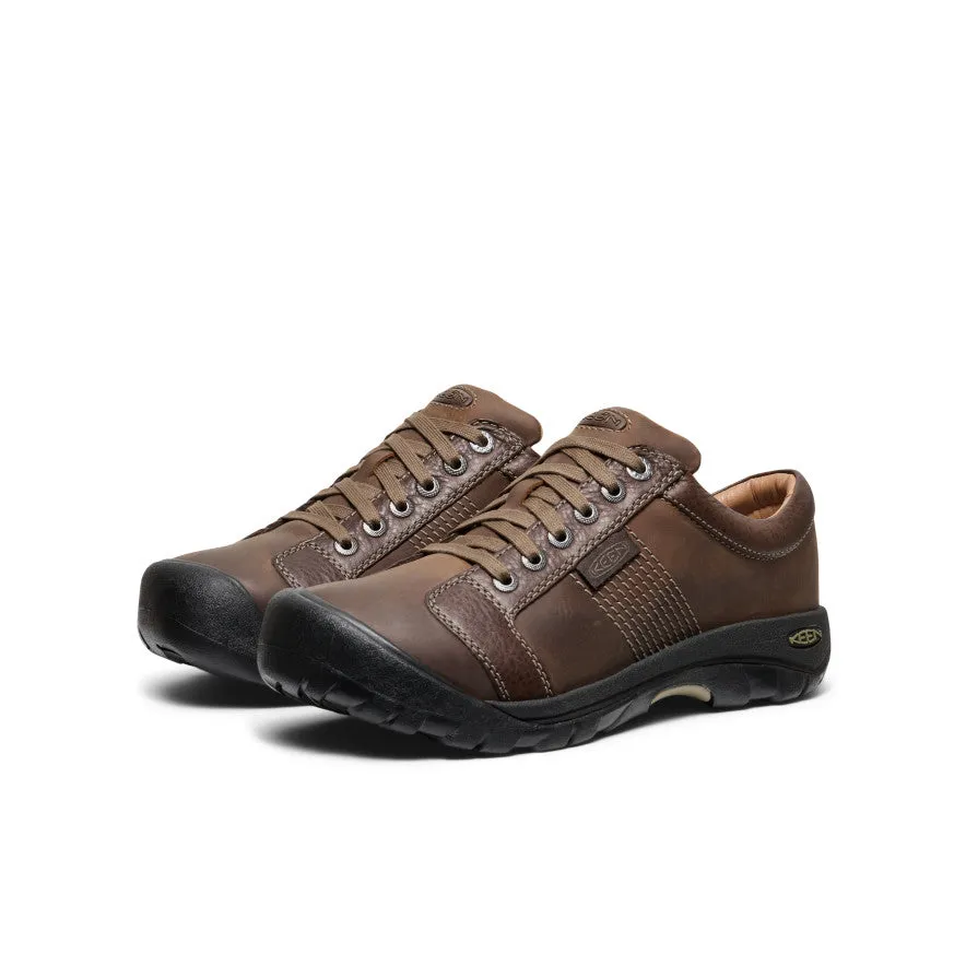 Men's Austin Shoe Wide  |  Chocolate Brown KEEN