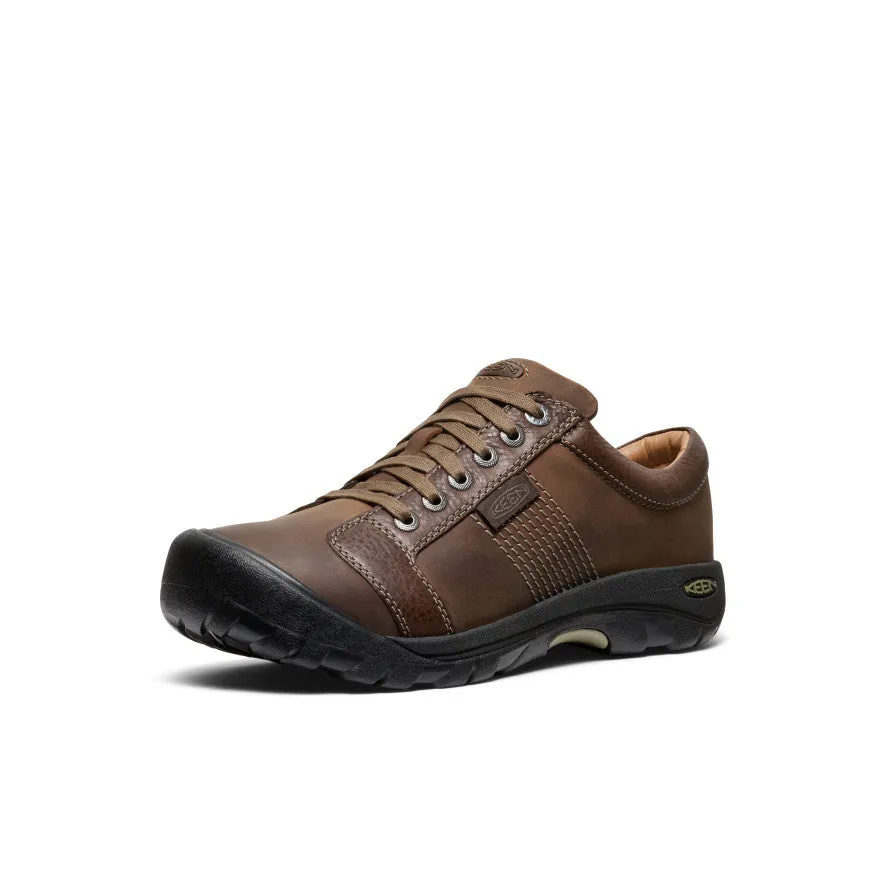 Men's Austin Shoe Wide  |  Chocolate Brown KEEN