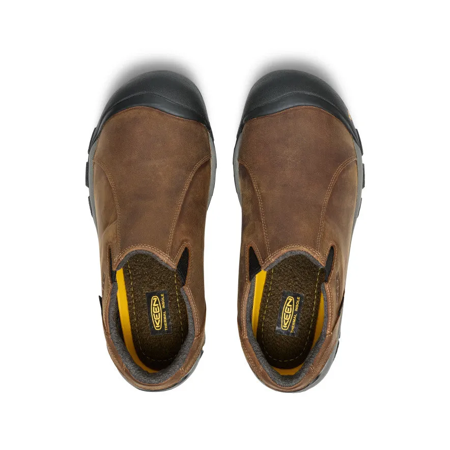 Men's Brixen Waterproof Shoe Wide  |  Slate Black/Madder Brown KEEN