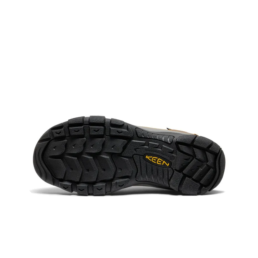 Men's Brixen Waterproof Shoe Wide  |  Slate Black/Madder Brown KEEN