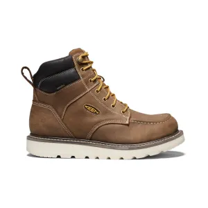 Men's Cincinnati 6" Waterproof Boot (Soft Toe)  |  Belgian/Sandshell KEEN