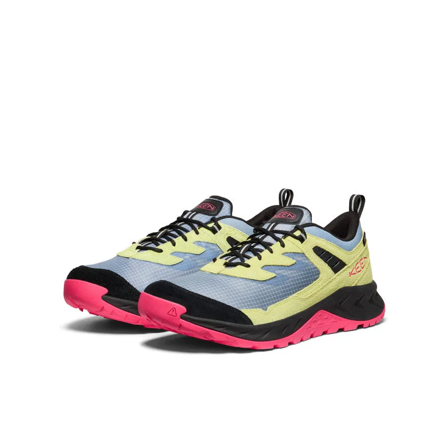 Men's Hightrail EXP Waterproof  |  Faded Denim/Rouge Red KEEN
