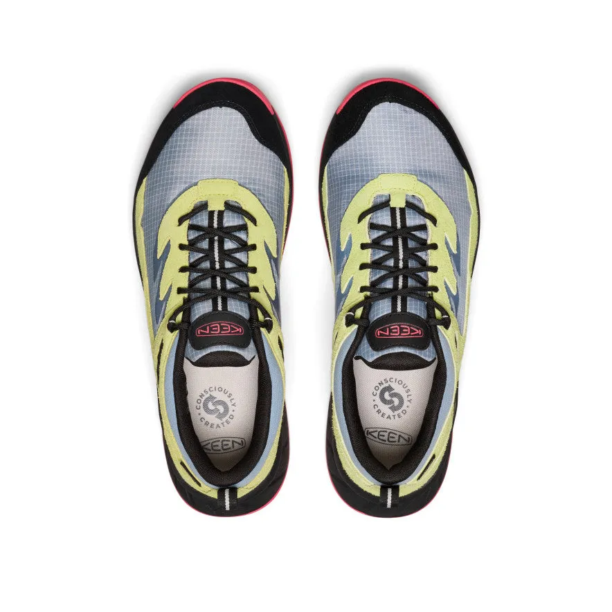 Men's Hightrail EXP Waterproof  |  Faded Denim/Rouge Red KEEN