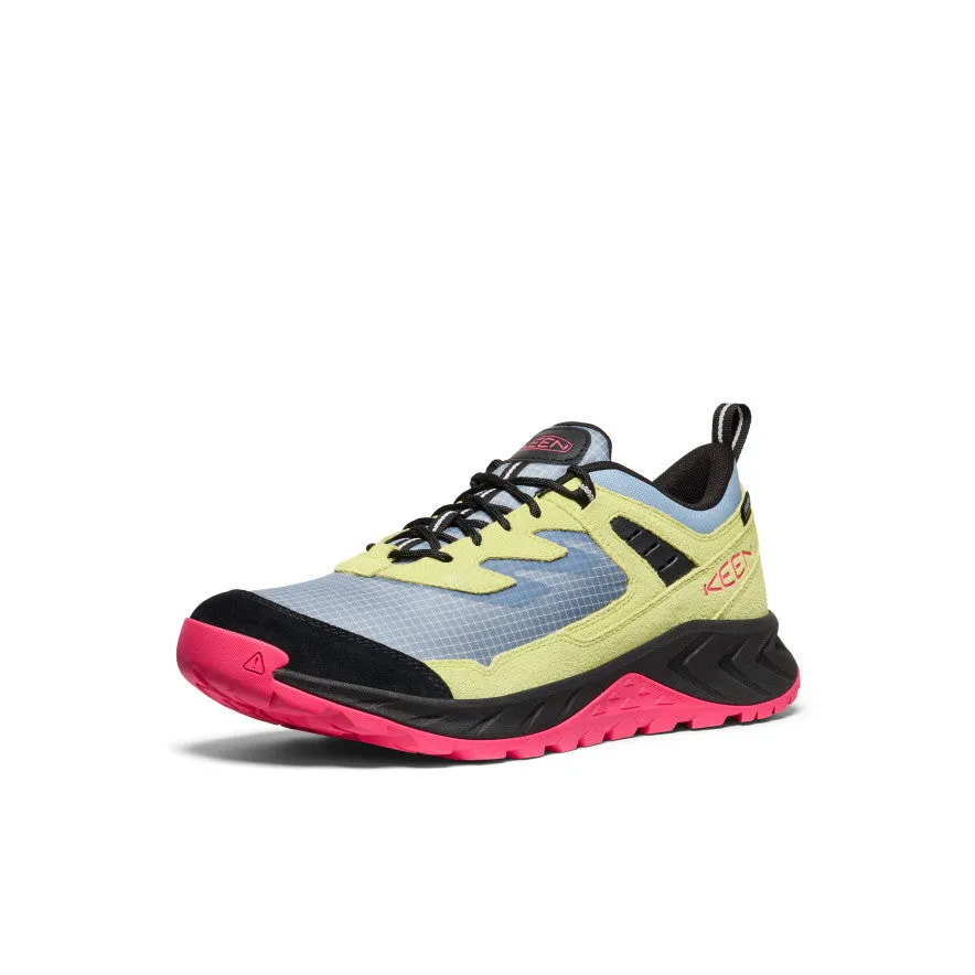 Men's Hightrail EXP Waterproof  |  Faded Denim/Rouge Red KEEN