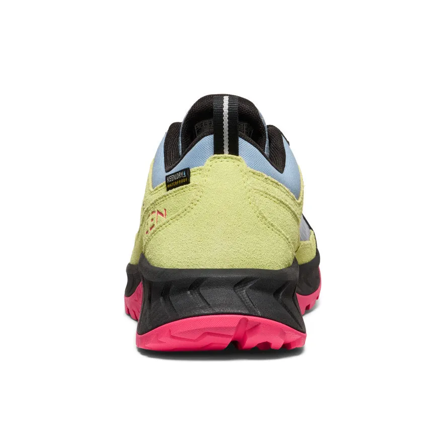 Men's Hightrail EXP Waterproof  |  Faded Denim/Rouge Red KEEN