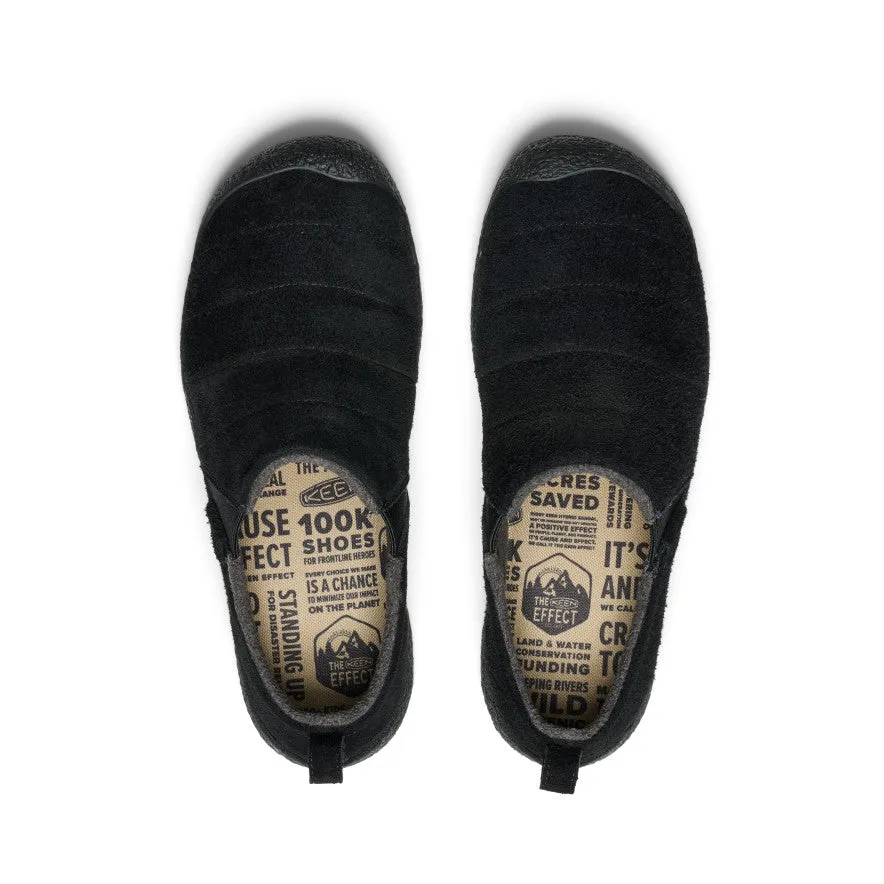 Men's Howser II Leather  |  Black/Black KEEN