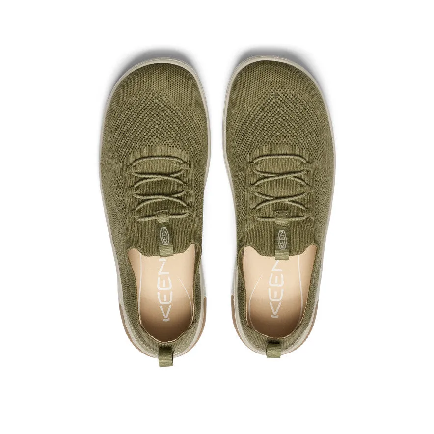Men's KNX Knit Sneaker  |  Martini Olive/Plaza Taupe KEEN