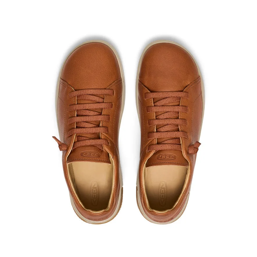 Men's KNX Leather Sneaker  |  Tortoise Shell/Plaza Taupe KEEN