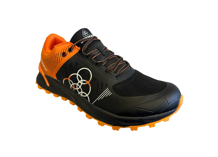 Mens Outback Trail Black/Orange