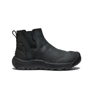 Men's Revel IV Waterproof Chelsea  |  Black/Black KEEN
