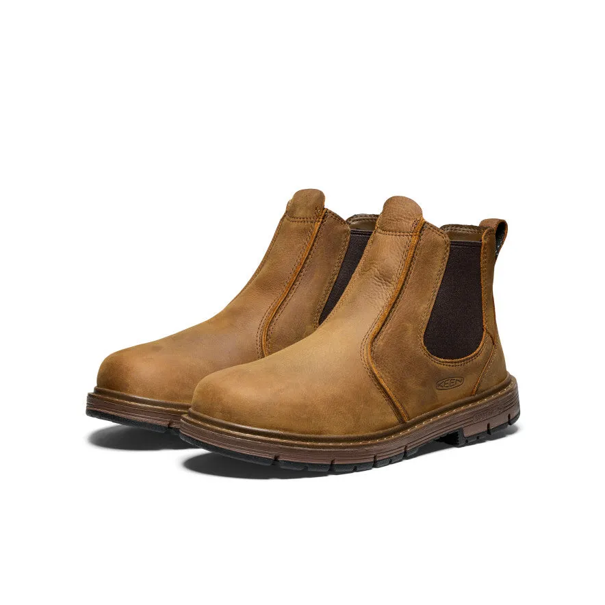 Men's San Jose Chelsea 90 Heel Boot (Soft Toe)  |  Belgian/Gum KEEN