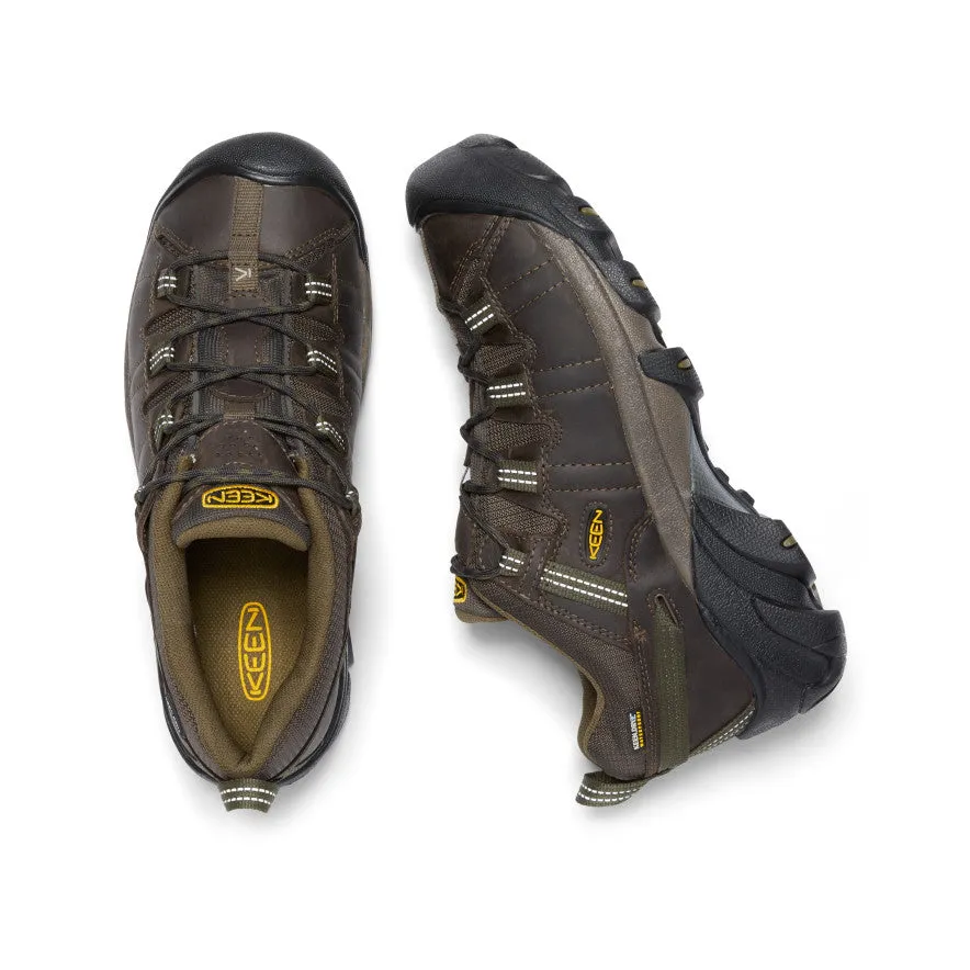 Men's Targhee II Waterproof  |  Canteen/Dark Olive KEEN