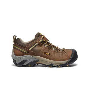 Men's Targhee II Waterproof  |  Cascade Brown/Golden Yellow KEEN