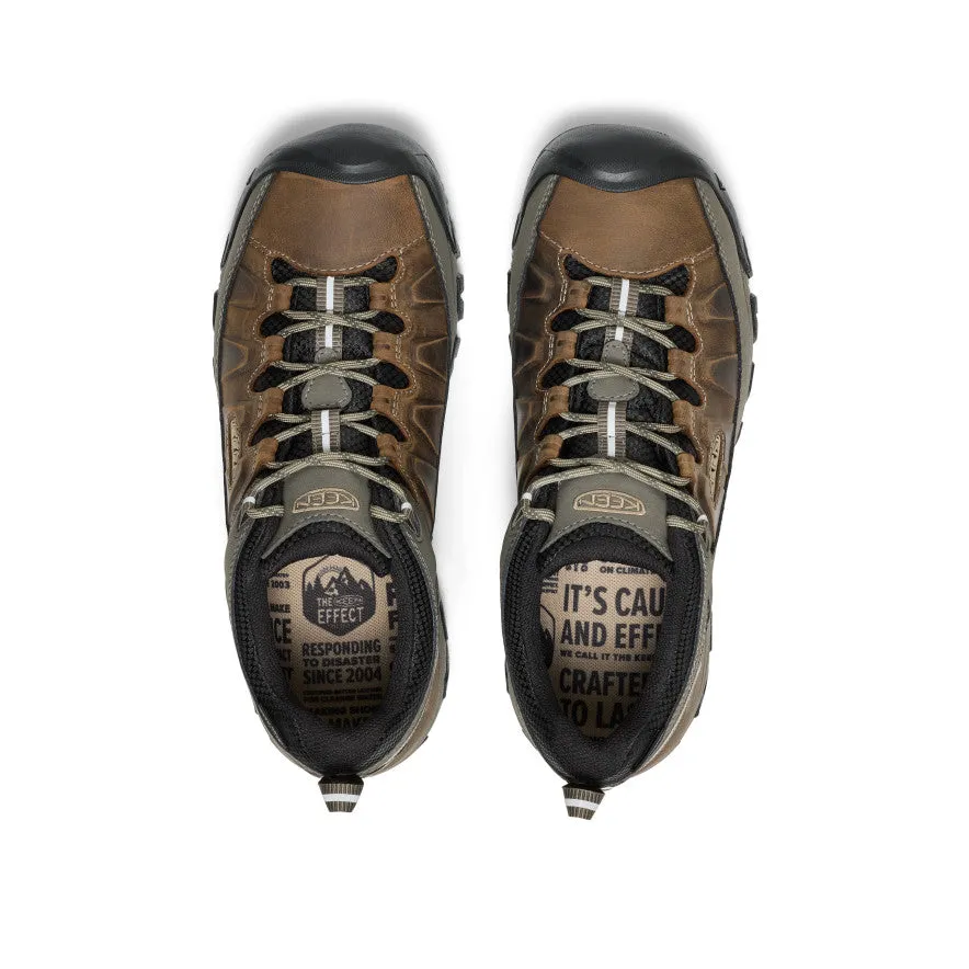 Men's Targhee III Waterproof Wide  |  Bungee Cord/Black KEEN