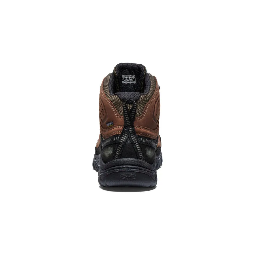 Men's Targhee IV Waterproof Hiking Boot  |  Bison/Black KEEN
