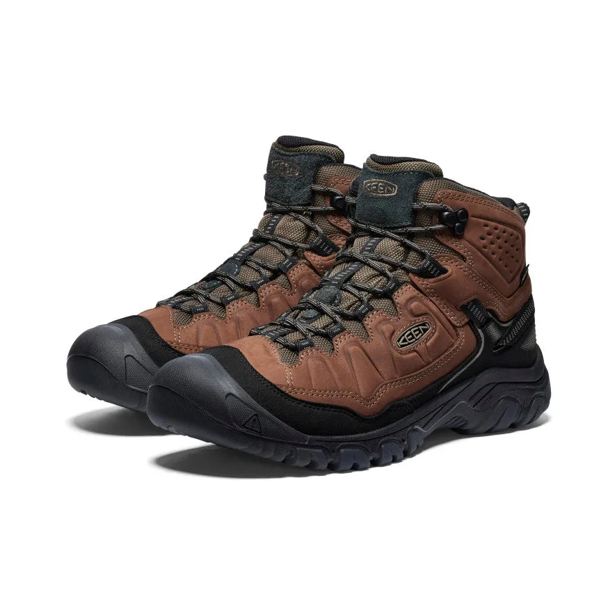 Men's Targhee IV Waterproof Hiking Boot  |  Bison/Black KEEN