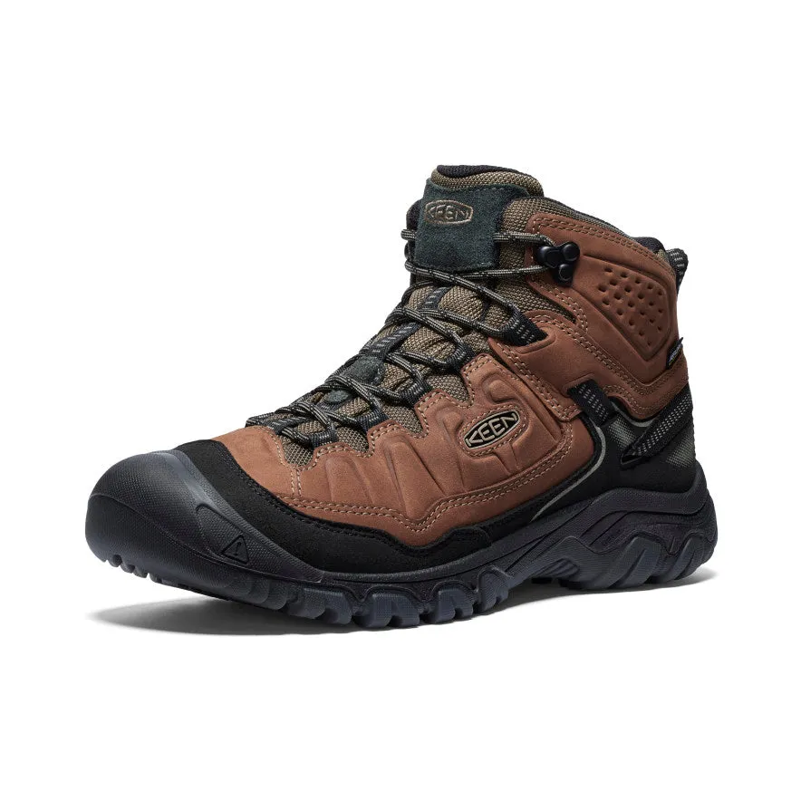 Men's Targhee IV Waterproof Hiking Boot  |  Bison/Black KEEN