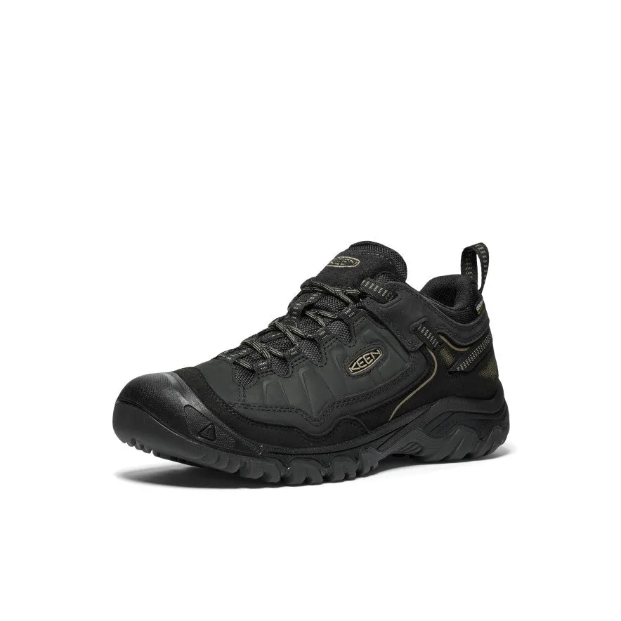 Men's Targhee IV Waterproof Hiking Shoe  |  Triple Black KEEN