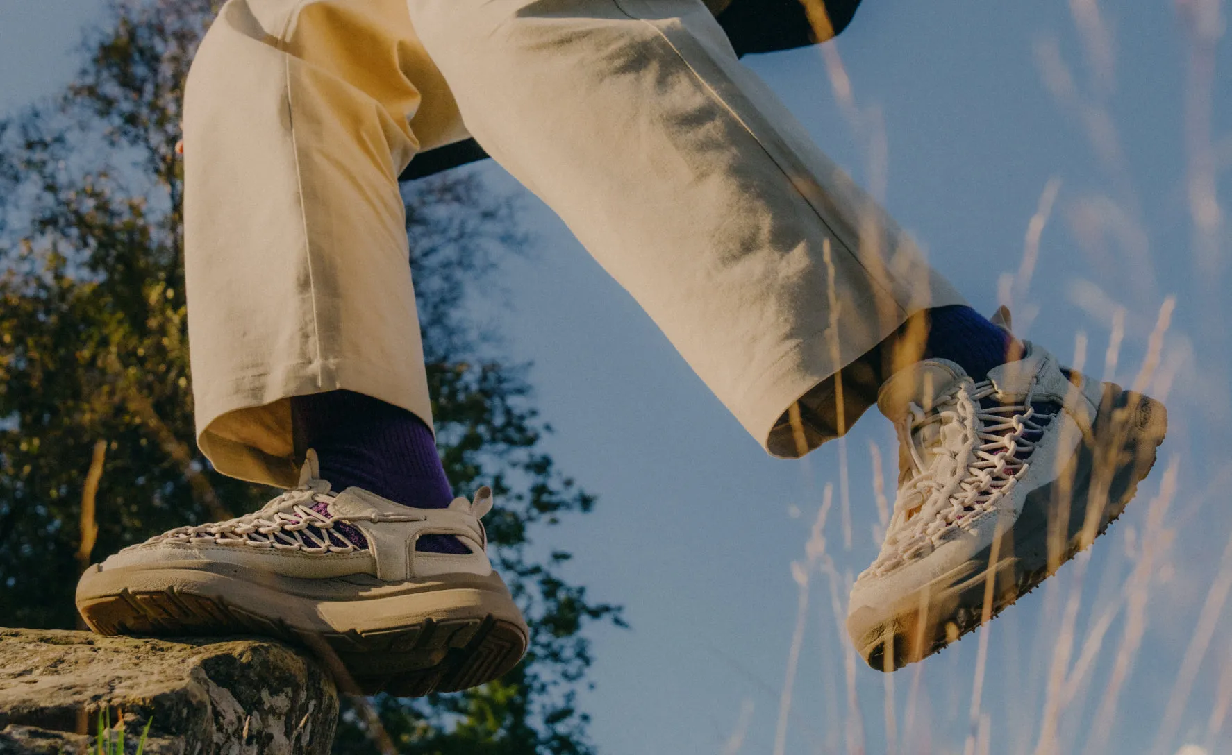 Men's UNEEK WK Sneaker  |  Khaki/Black KEEN