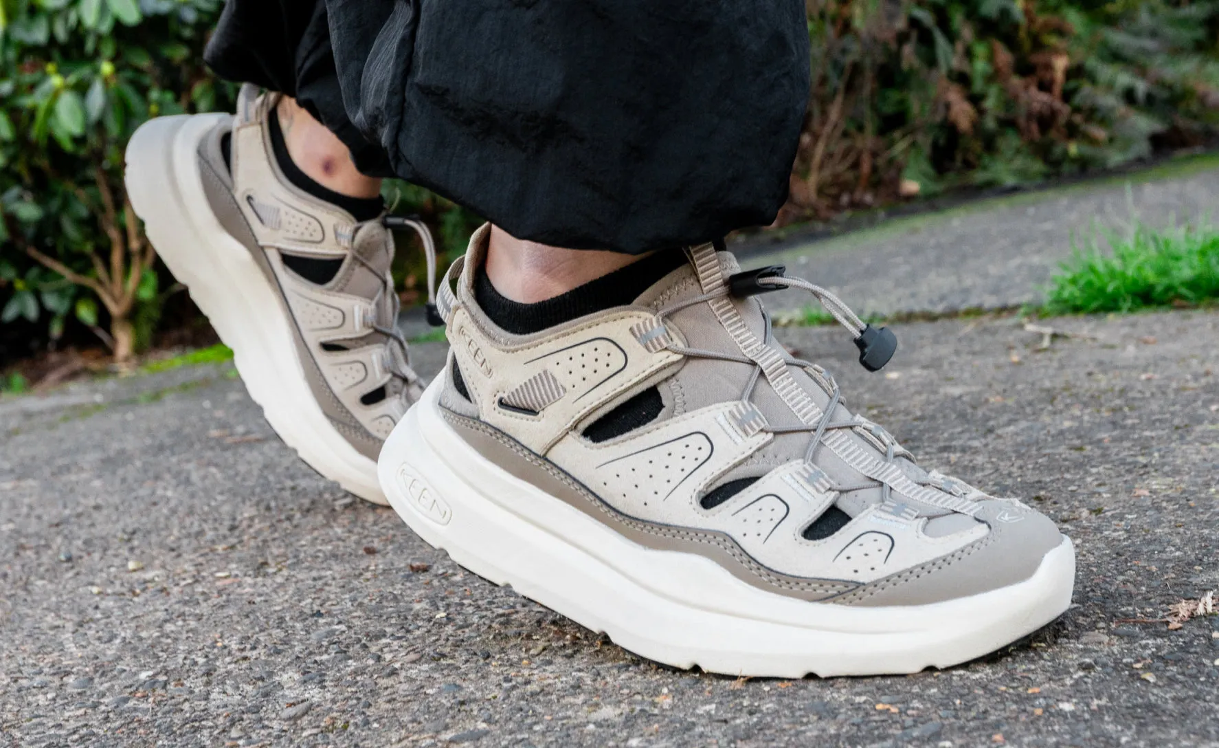 Men's WK450 Walking Sandal  |  Plaza Taupe/Black KEEN