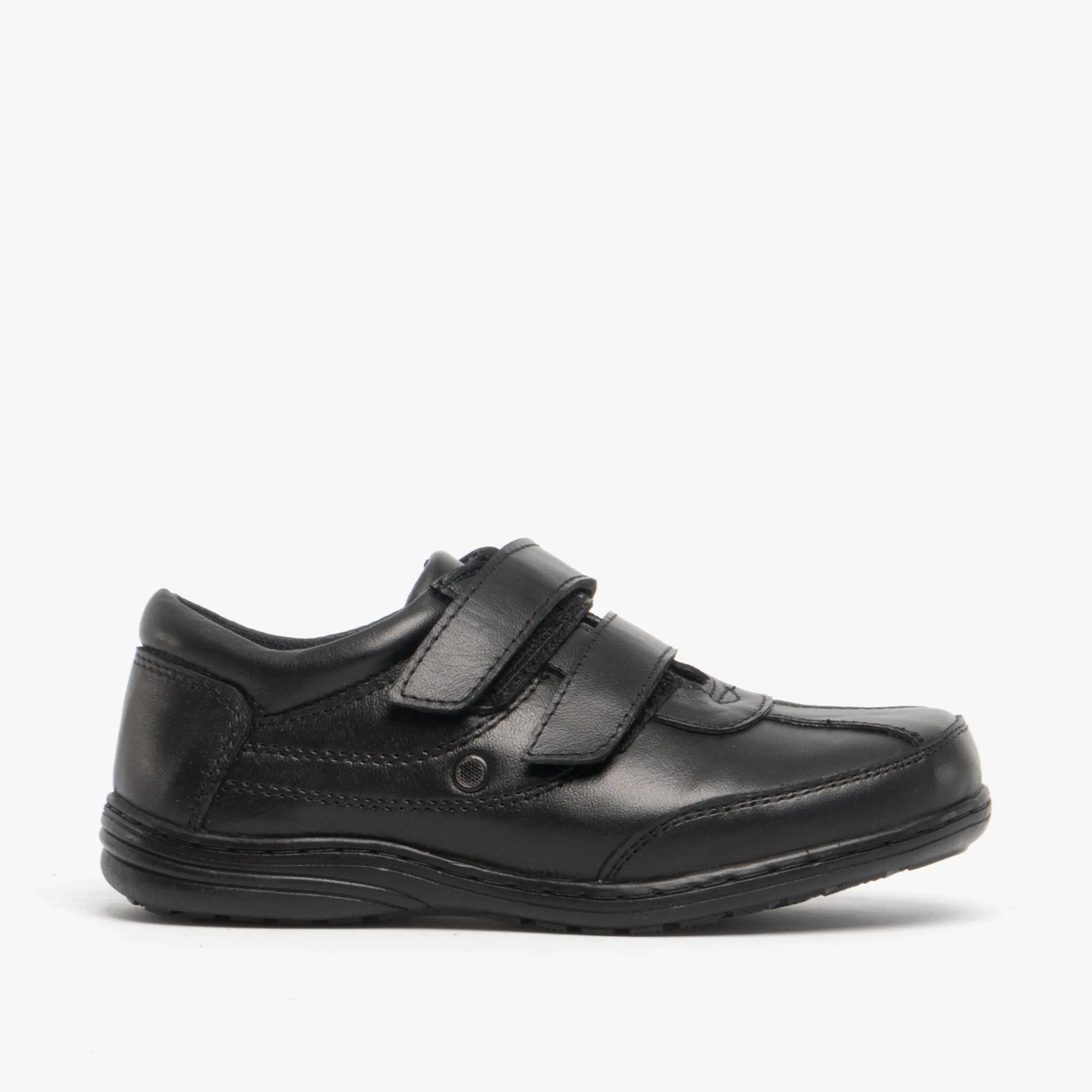 Mirak BILLY Boys Leather School Shoes Black