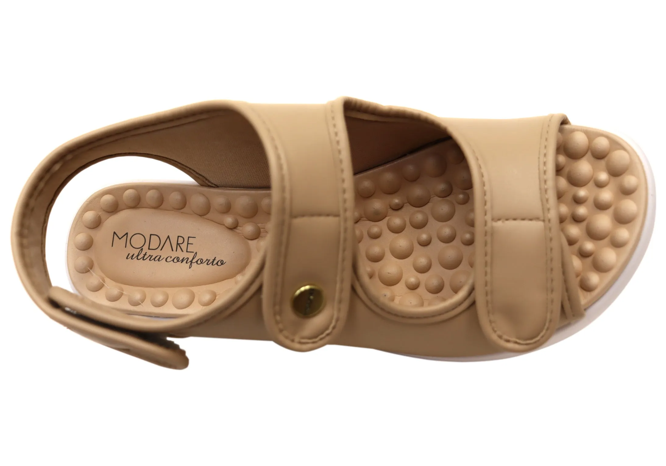 Modare Ultraconforto Ninia Womens Comfort Sandals With Massage Balls