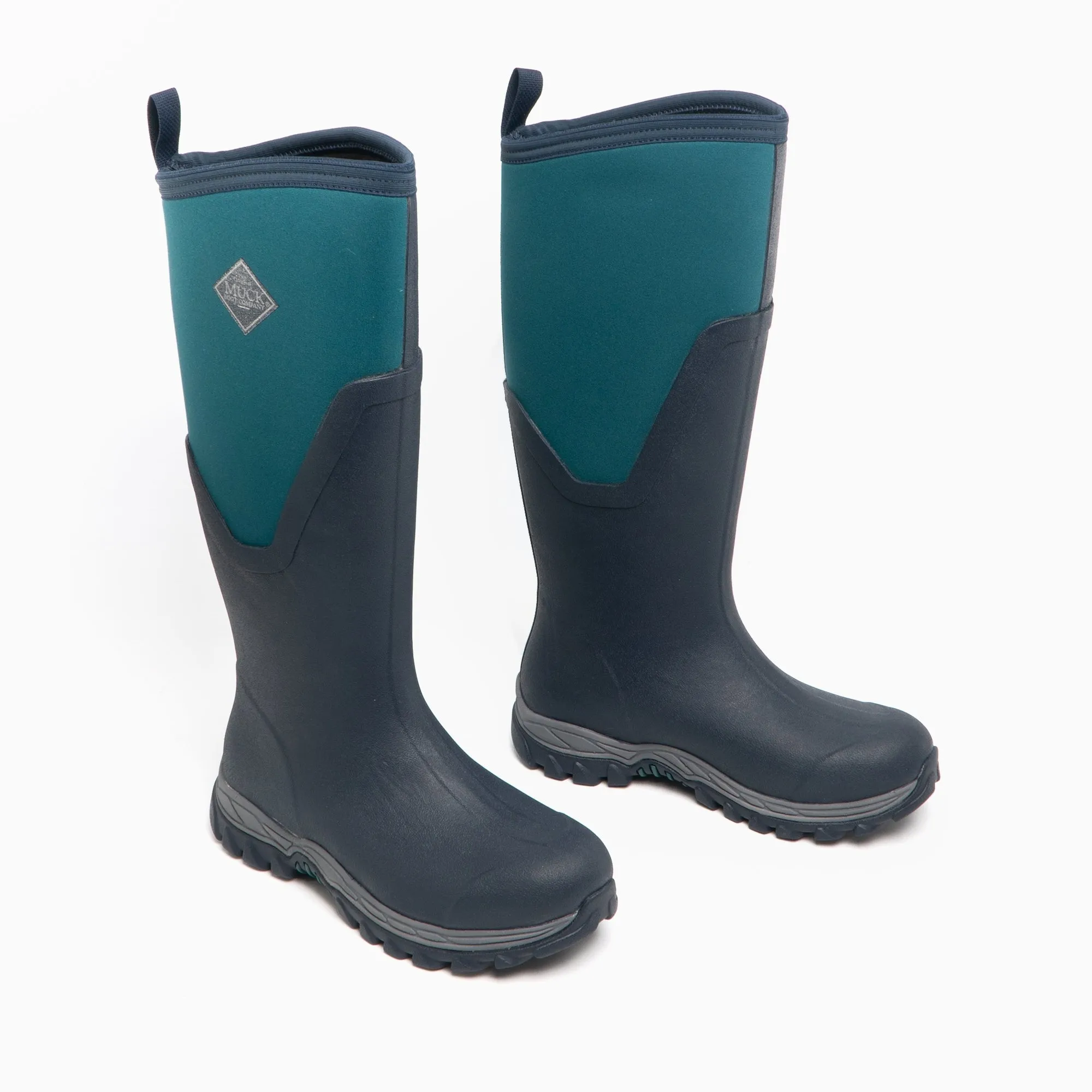 Muck Boots ARCTIC SPORT II TALL Womens Rubber Wellington Boots Navy/Spruce