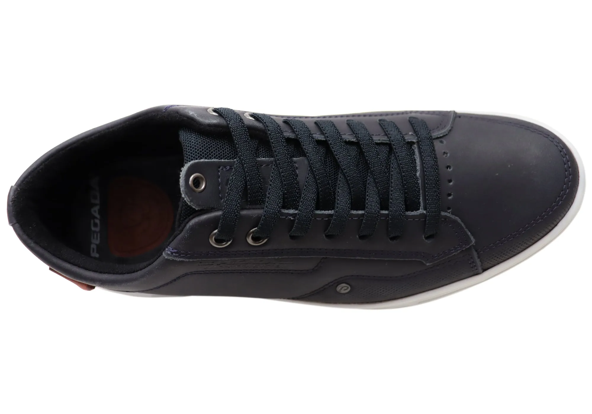 Pegada Niko Mens Comfortable Leather Casual Shoes Made In Brazil