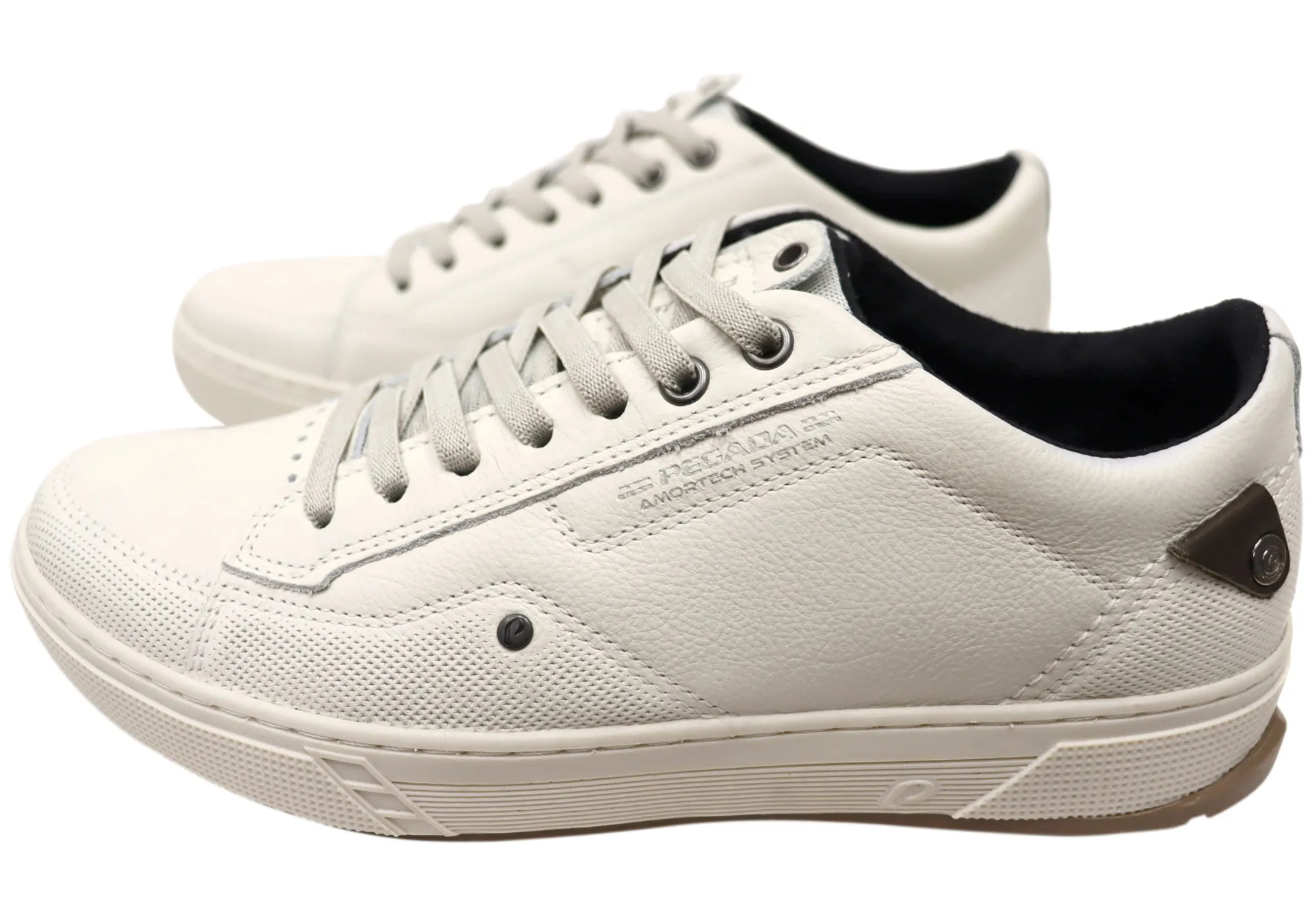 Pegada Niko Mens Comfortable Leather Casual Shoes Made In Brazil