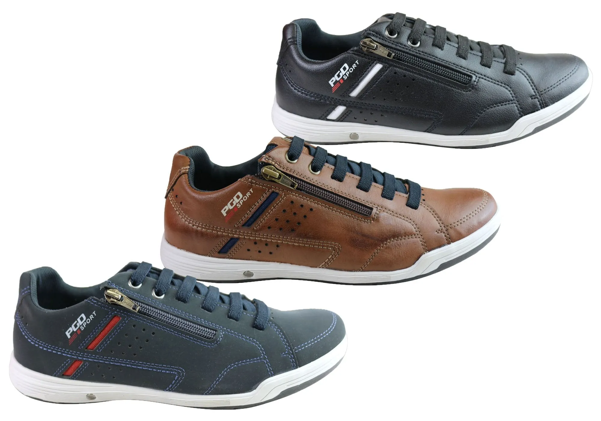 Pegada Timothy Mens Slip On Comfort Casual Shoes Made In Brazil