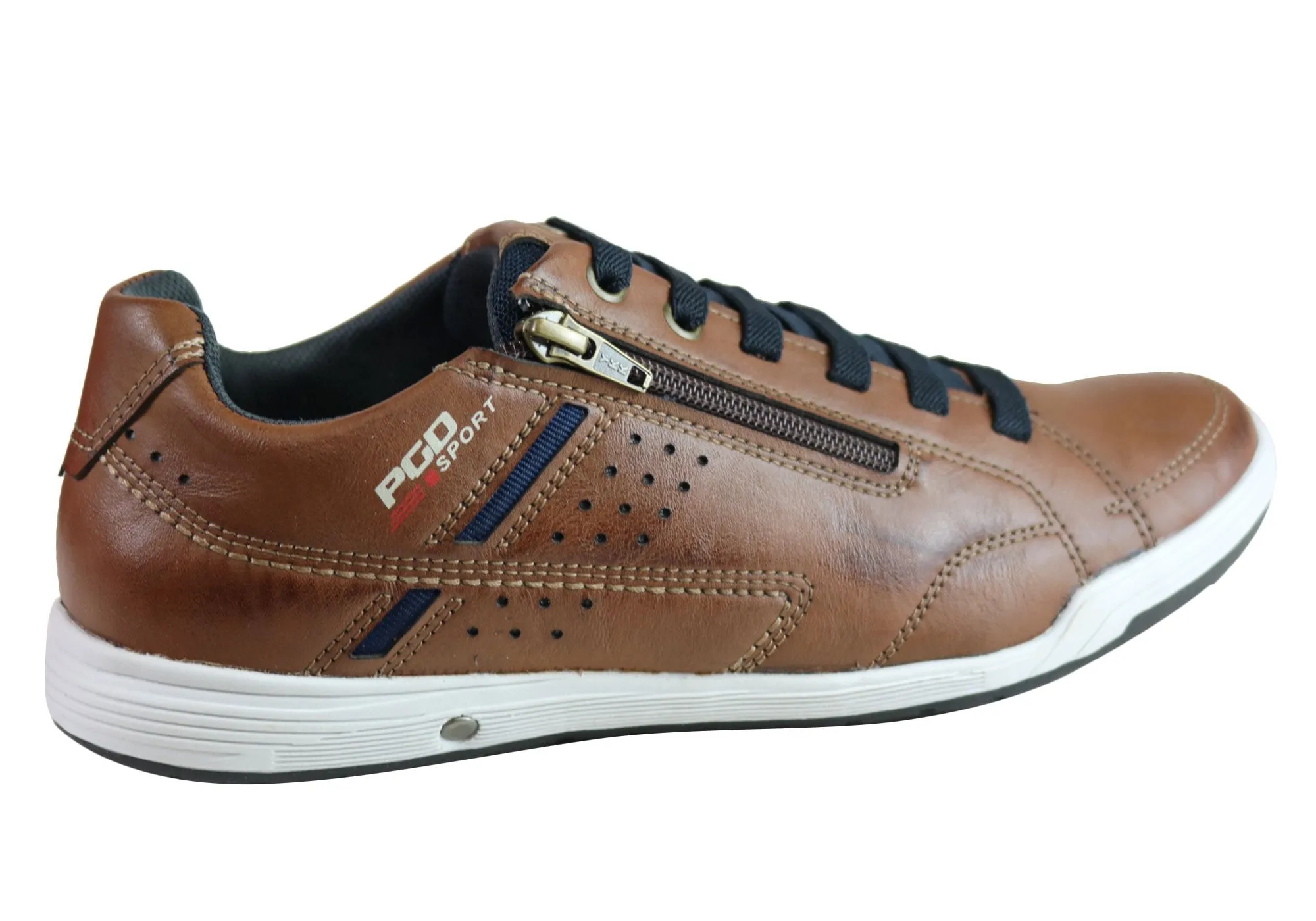 Pegada Timothy Mens Slip On Comfort Casual Shoes Made In Brazil