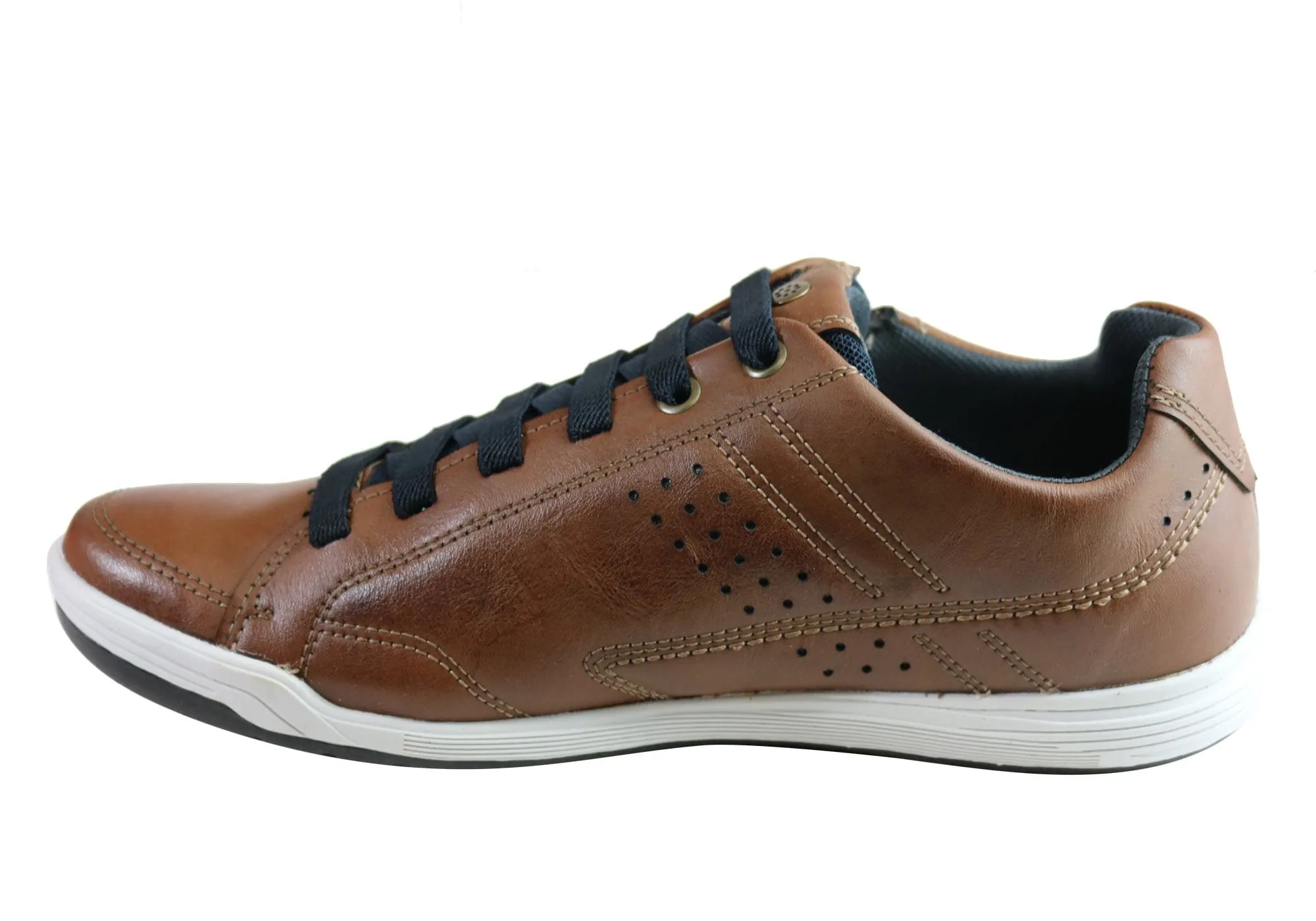 Pegada Timothy Mens Slip On Comfort Casual Shoes Made In Brazil