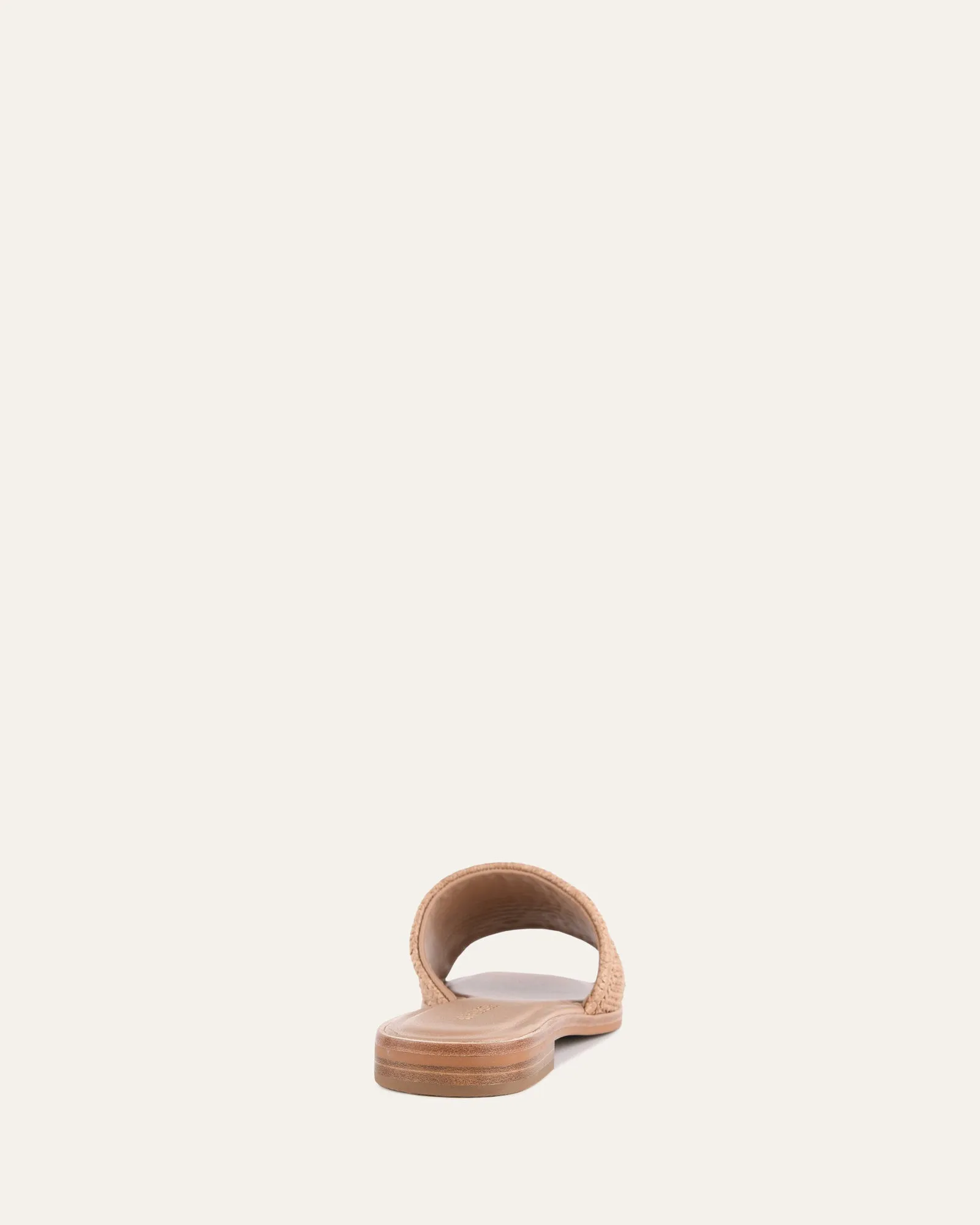 PICASSO FLAT SLIDE TAN RAFFIA Jo Mercer