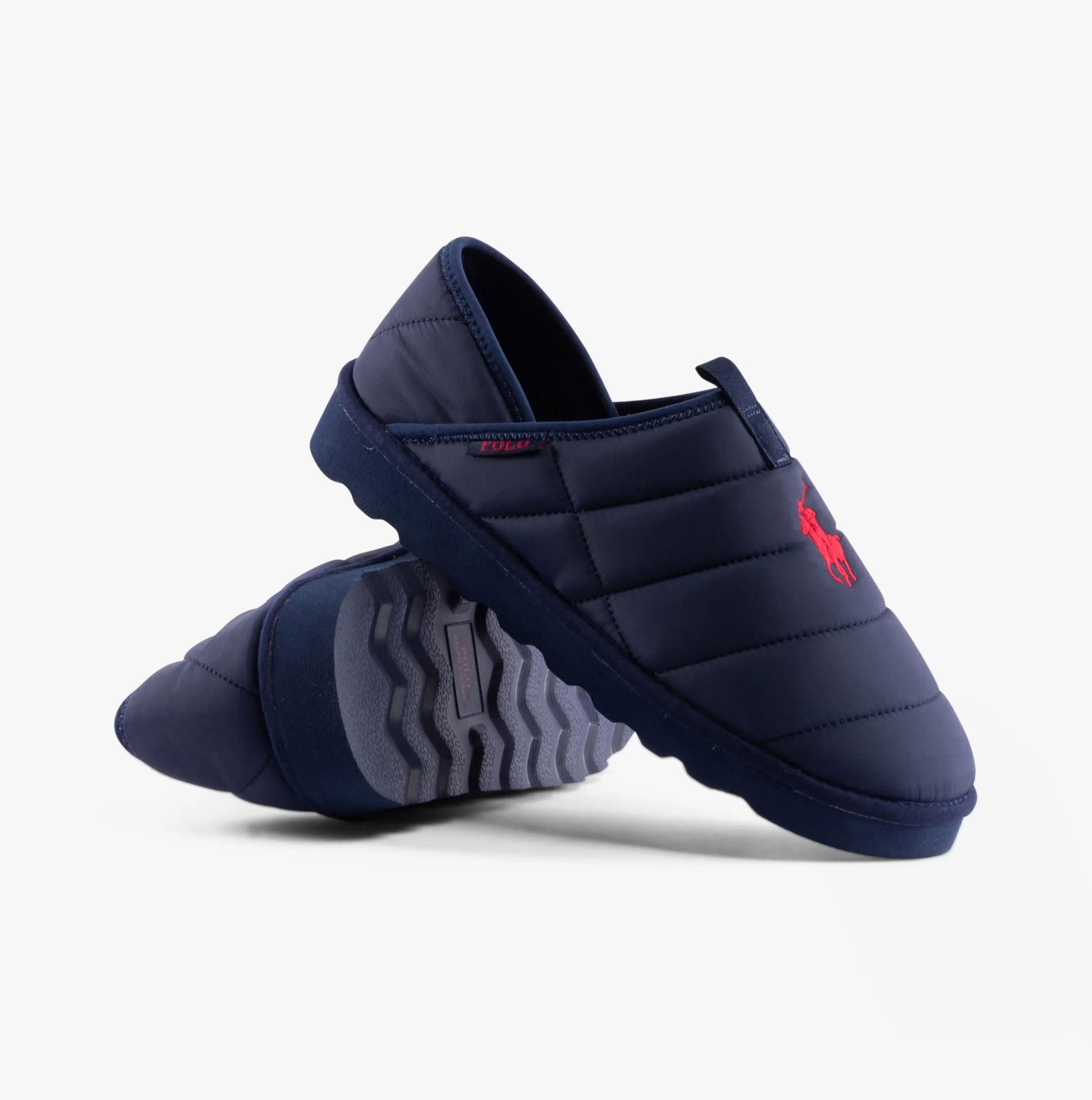 Polo Ralph Lauren EVERETT Mens Full Slippers Navy