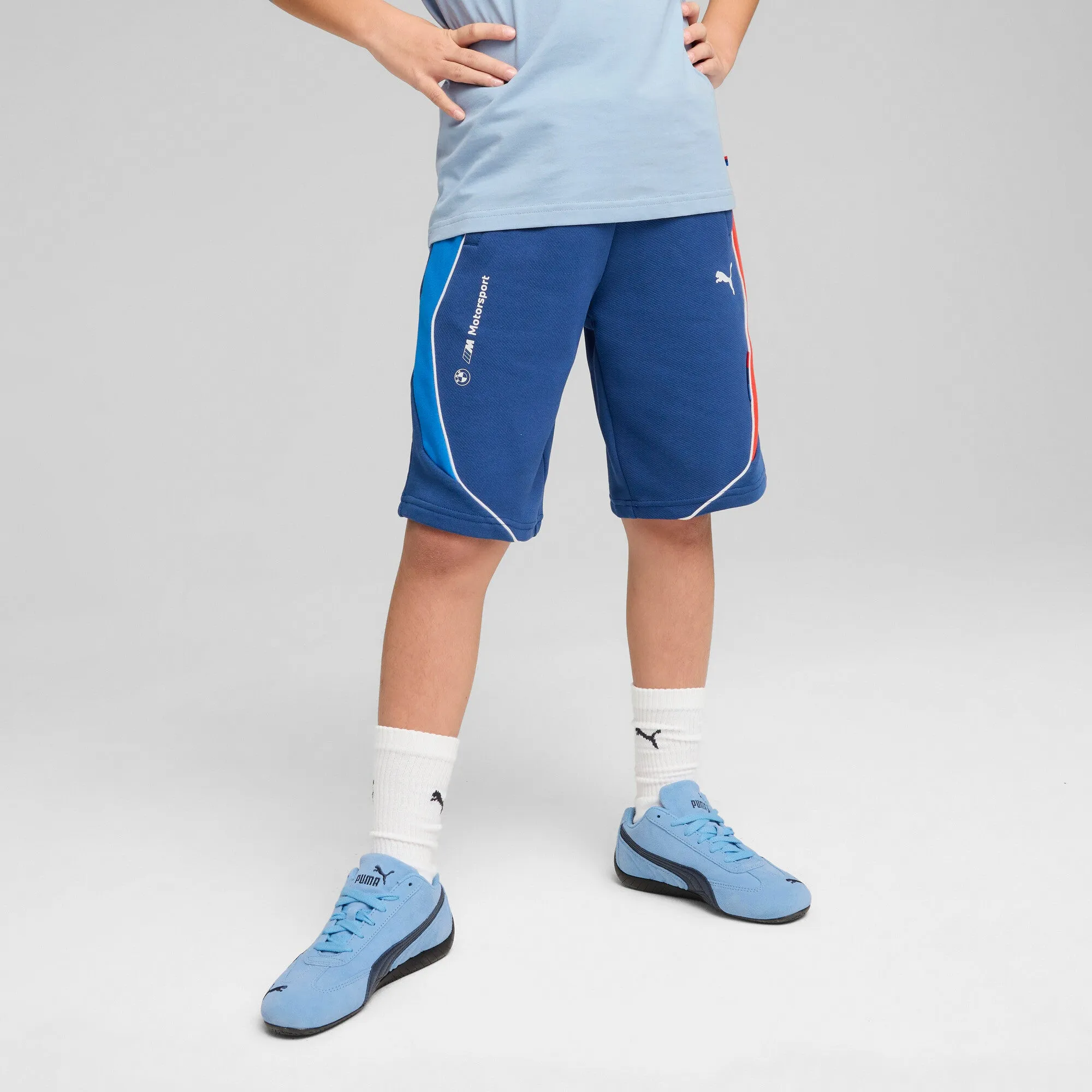 PUMA Big Kids' BMW M Motorsport Sweat Shorts
