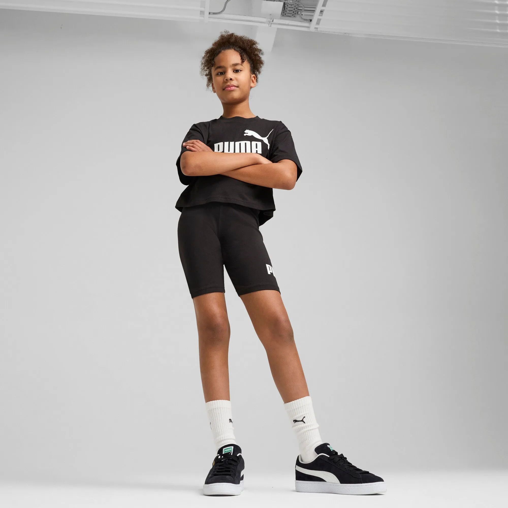 PUMA Women's Essentials No. 1 Logo Short Leggings
