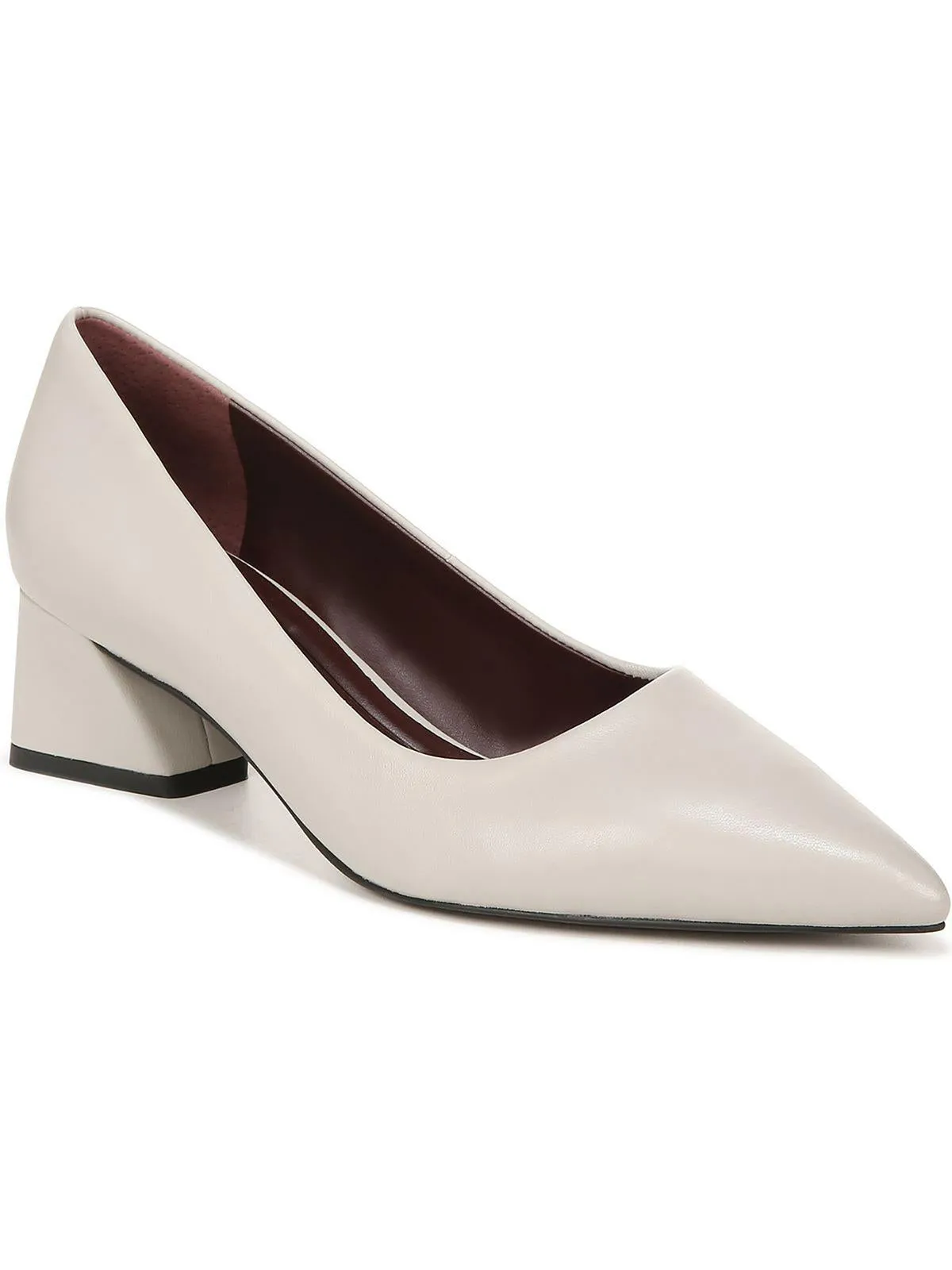 Racer Womens Leather Slip On Pumps