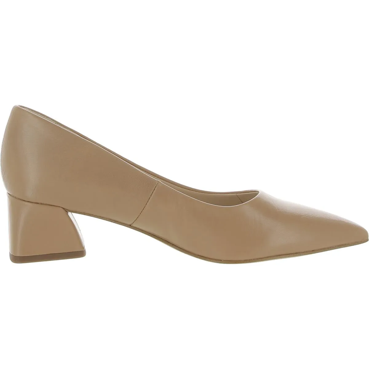 Racer Womens Leather Slip On Pumps
