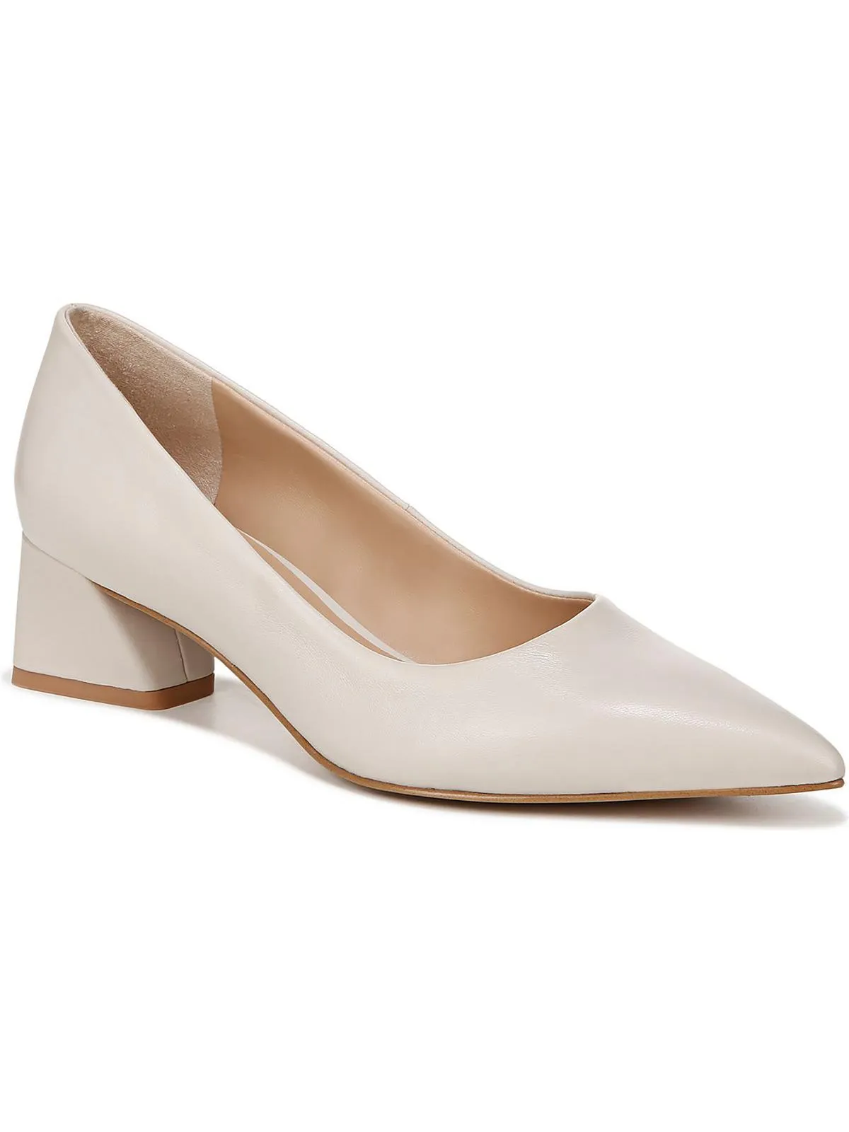 Racer Womens Leather Slip On Pumps
