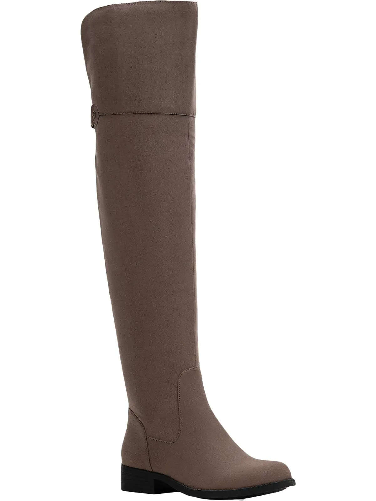 Reformation Allicce Womens Faux Suede Casual Over-The-Knee Boots