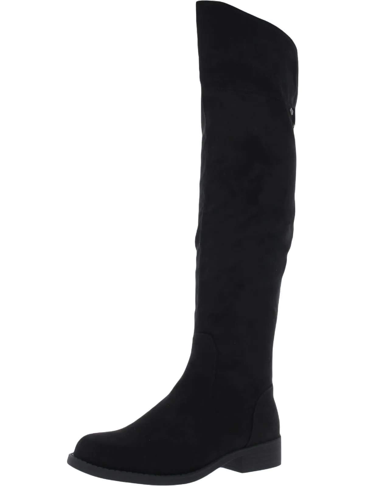 Reformation Allicce Womens Faux Suede Casual Over-The-Knee Boots