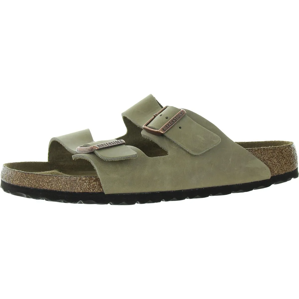 Reformation Arizona Womens Leather Banded Flatform Sandals