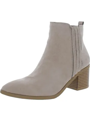 Reformation Asterr Womens Slip On Dressy Booties