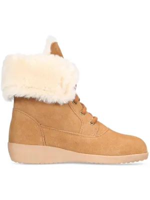 Reformation Aubreyy Womens Faux Fur Lined Ankle Winter & Snow Boots