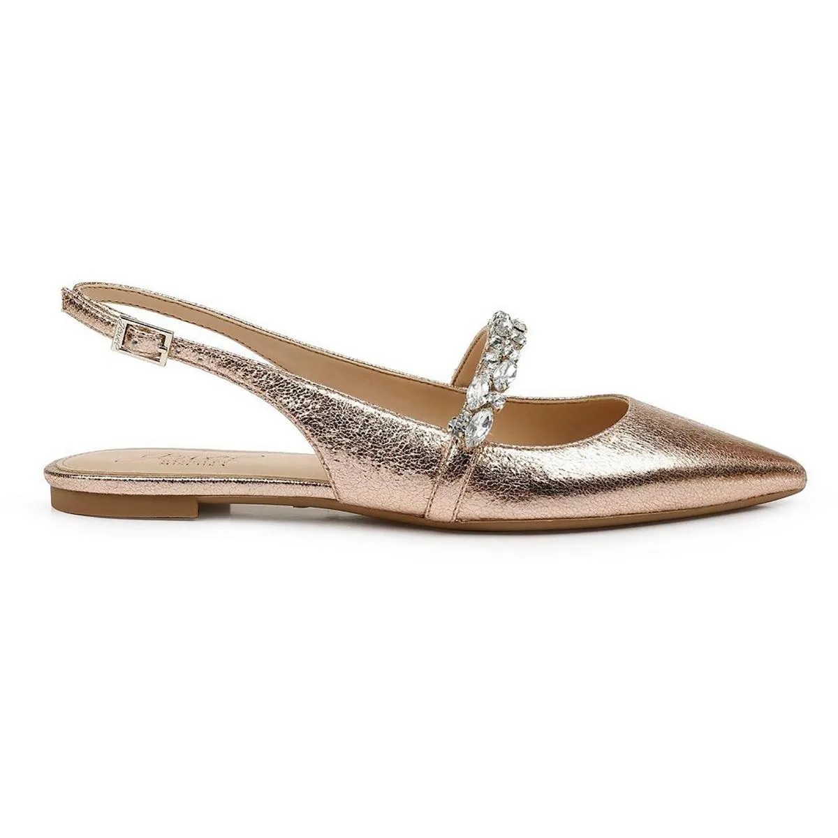 Reformation Bambi Womens Faux Leather Pointed Toe Slingbacks