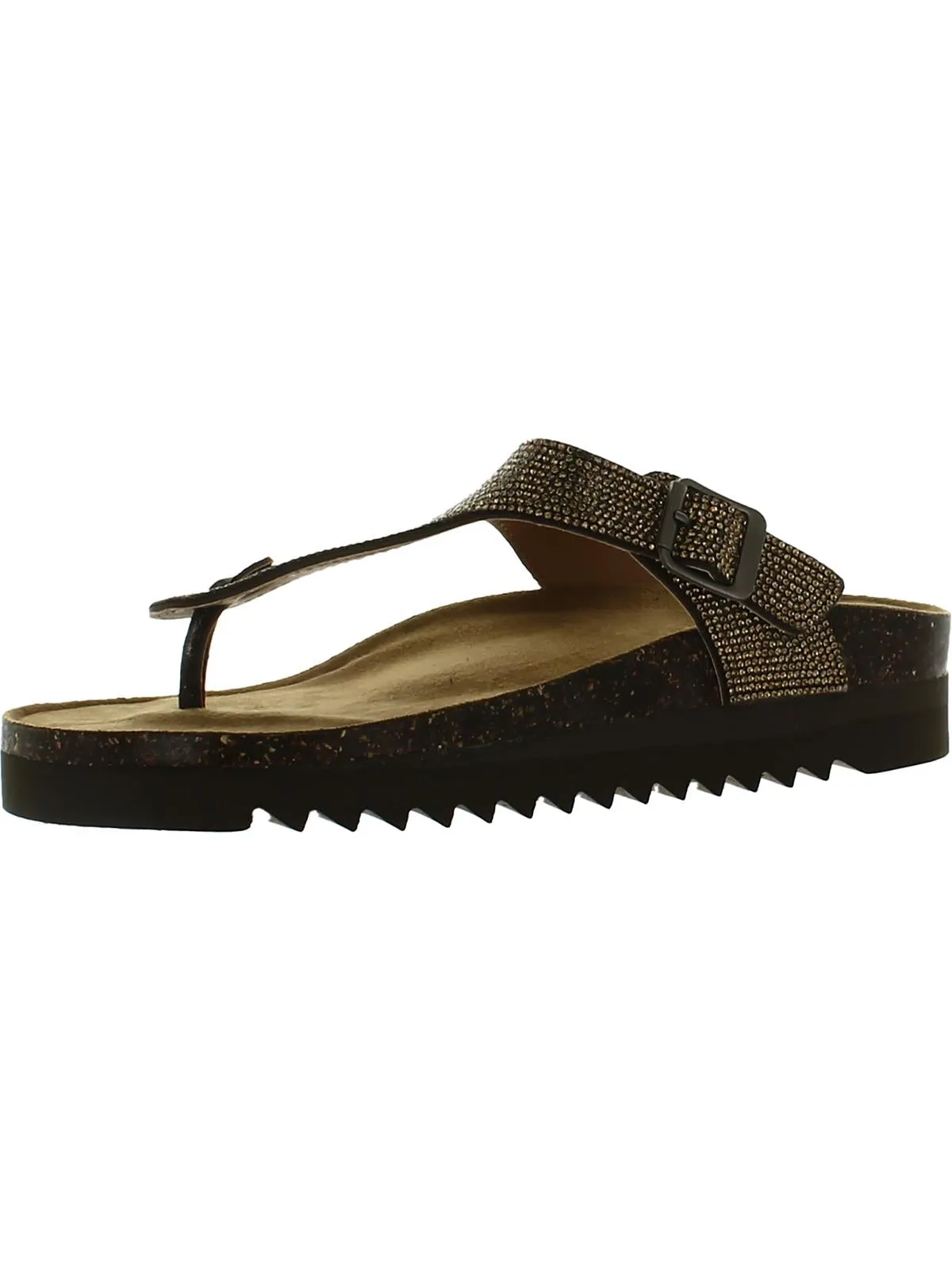 Reformation Barnett Womens Casual Footbed Thong Sandals