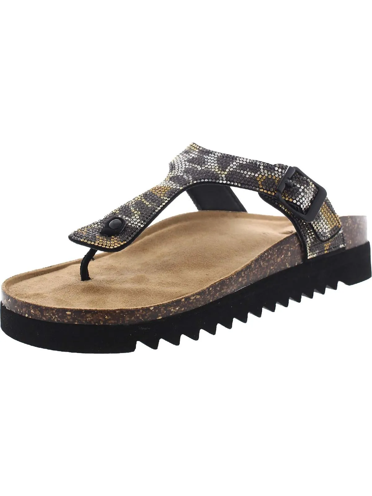Reformation Barnett Womens Casual Footbed Thong Sandals
