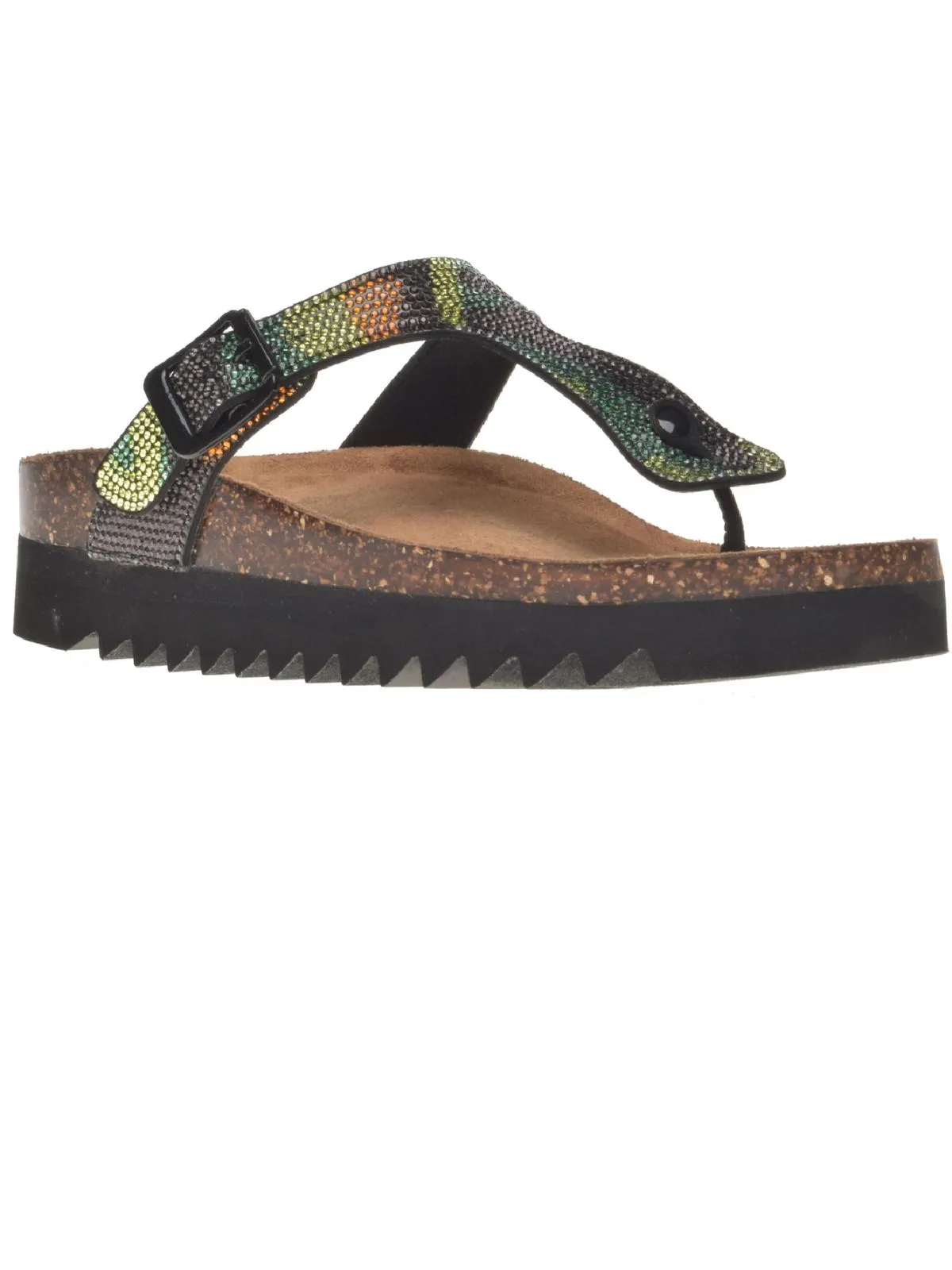 Reformation Barnett Womens Casual Footbed Thong Sandals