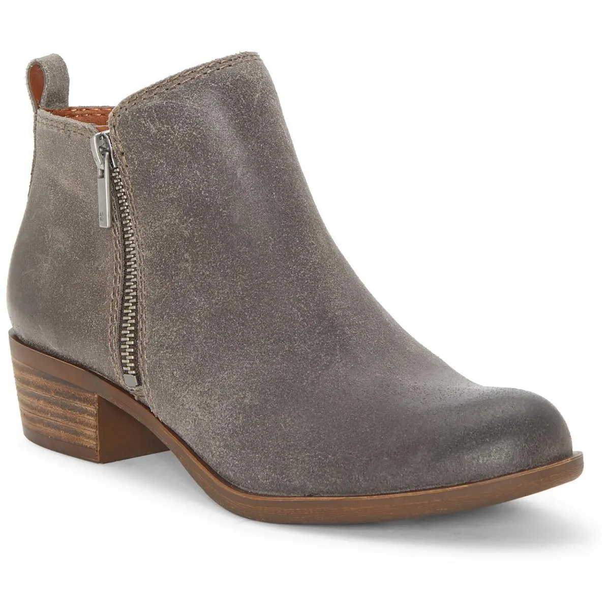 Reformation Basel Womens Textured Ankle Boots